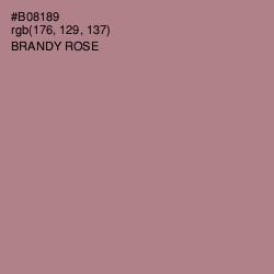 #B08189 - Brandy Rose Color Image